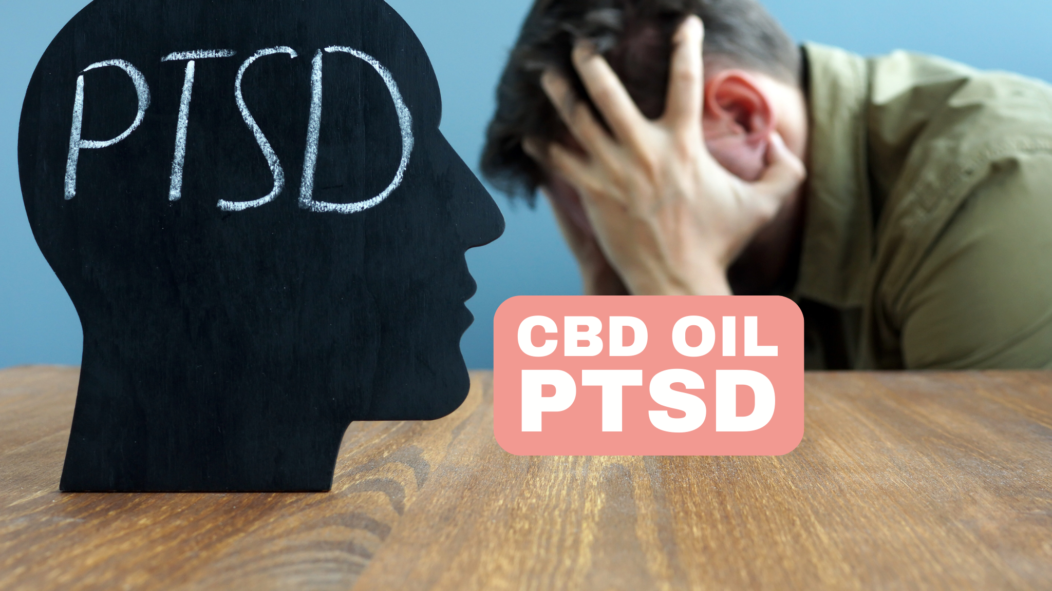 CBD olej pre posttraumatickú stresovú poruchu PTSD zotavenie z traumy